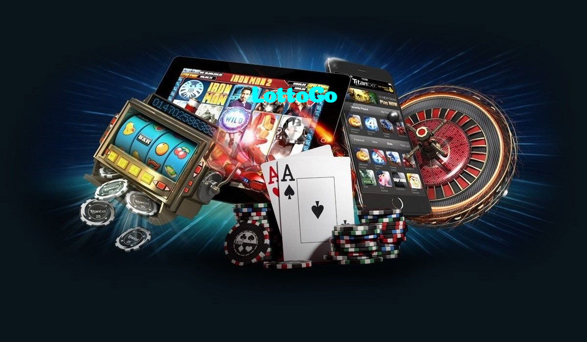 LottoGo casino presented on mobile device in Pakistan with slots and live games